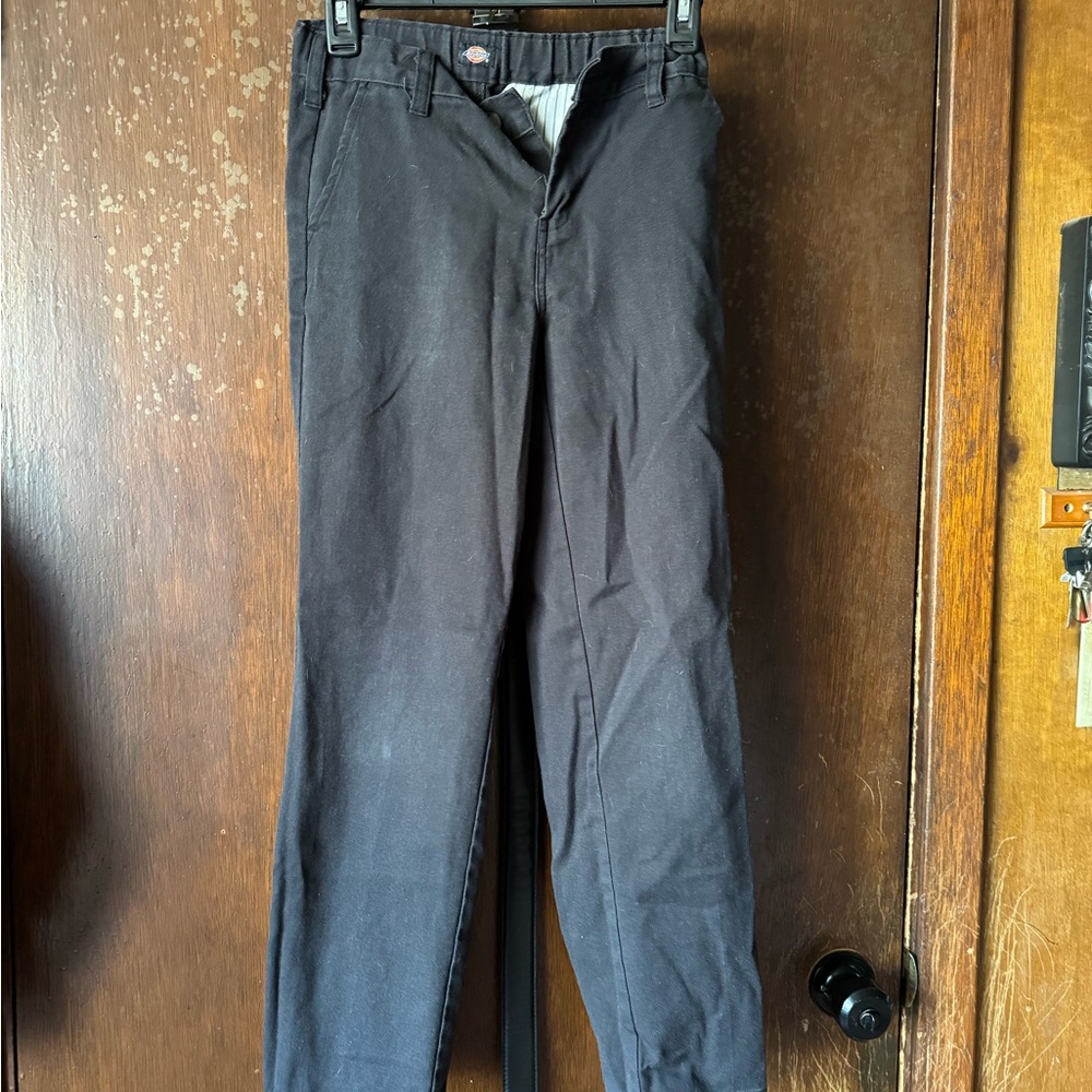 Dickies Black Chinos Classic Straight-Leg